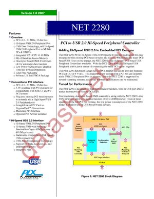 NET2280EVB-LF datasheet  